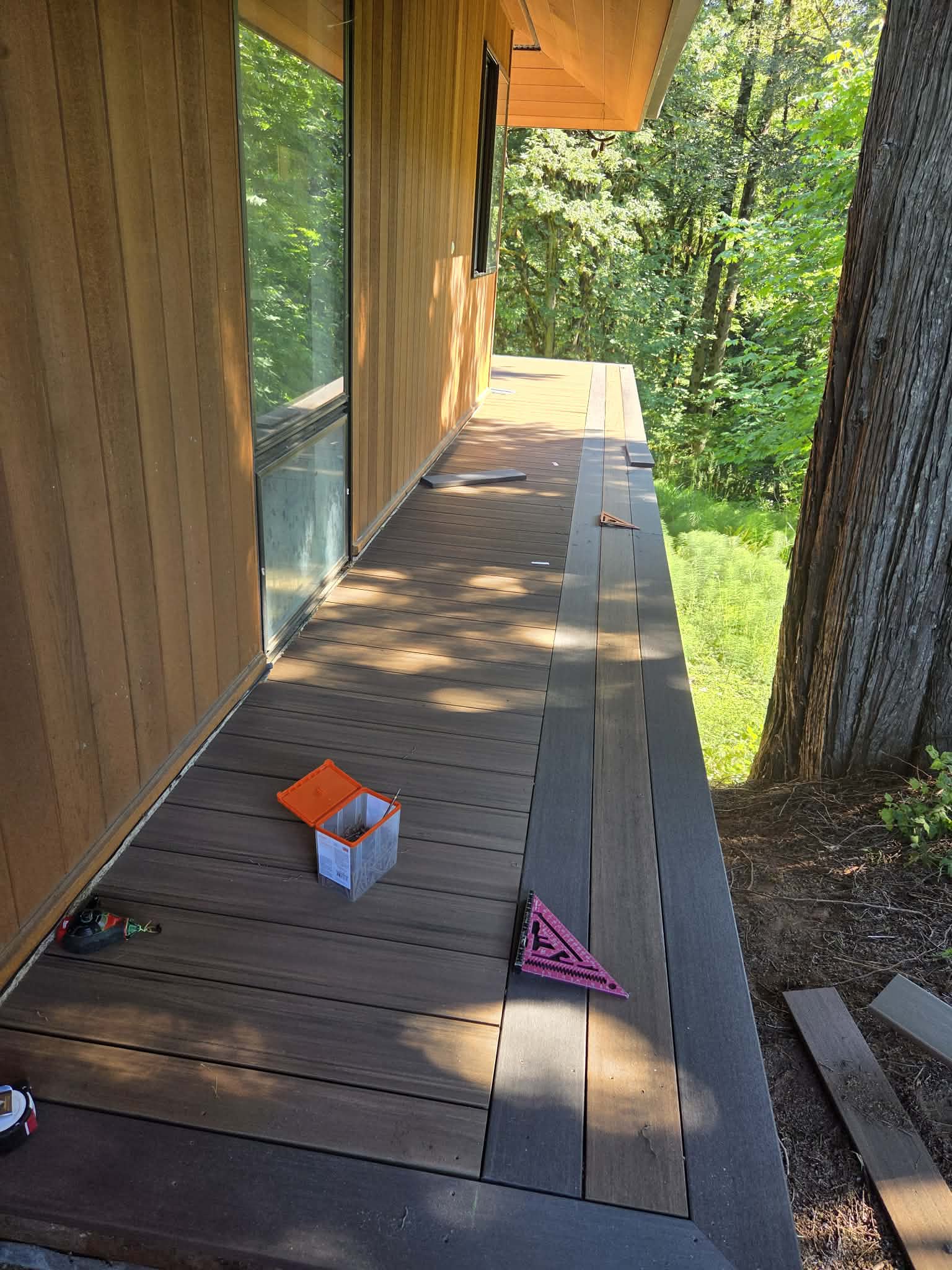 Installing TimberTech composite decking